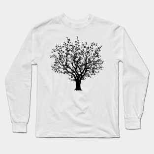 Tree Silhouette Long Sleeve T-Shirt